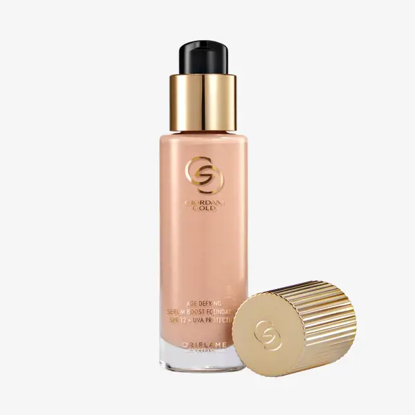 Fond de teint anti-âge Sérum Boost IP 12 + Protection UVA Giordani Gold