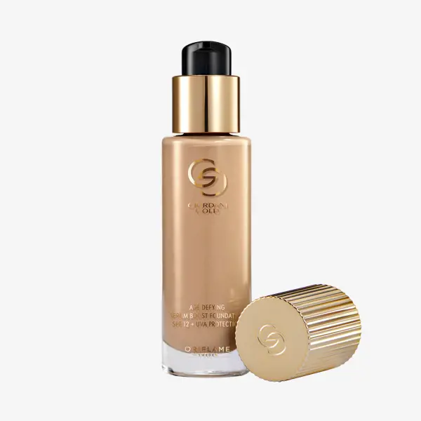Антивозрастная тональная основа с пребиотической сывороткой Giordani Gold SPF 12