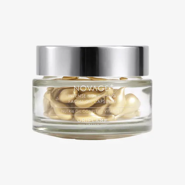 Капсули за лице с подхранващо олио Novage+ Intense