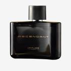 un flacon de parfum noir