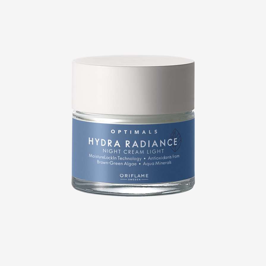 დამატენიანებელი ღამის კრემი კომბინირებული კანისთვის Optimals Hydra Radiance (ოფთიმალს ჰიდრა რედიანს)