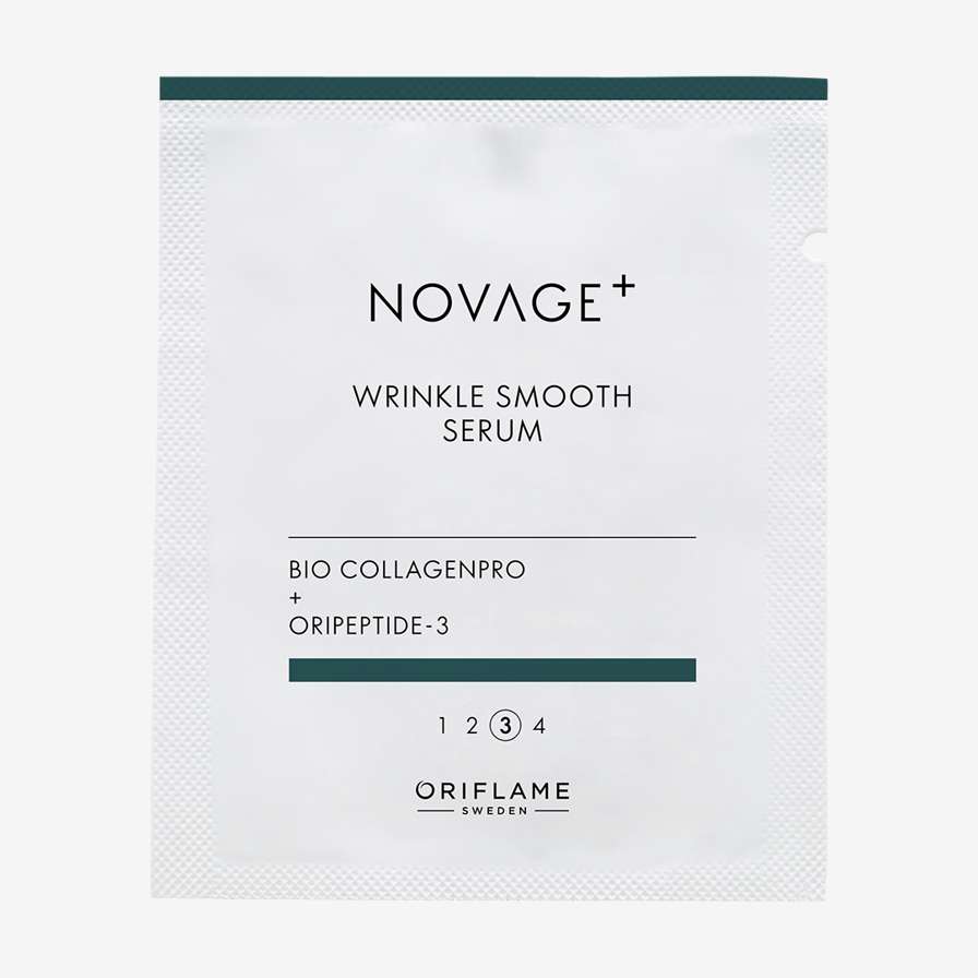 Сироватка для обличчя проти зморщок Novage+ Wrinkle Smooth (пробник)