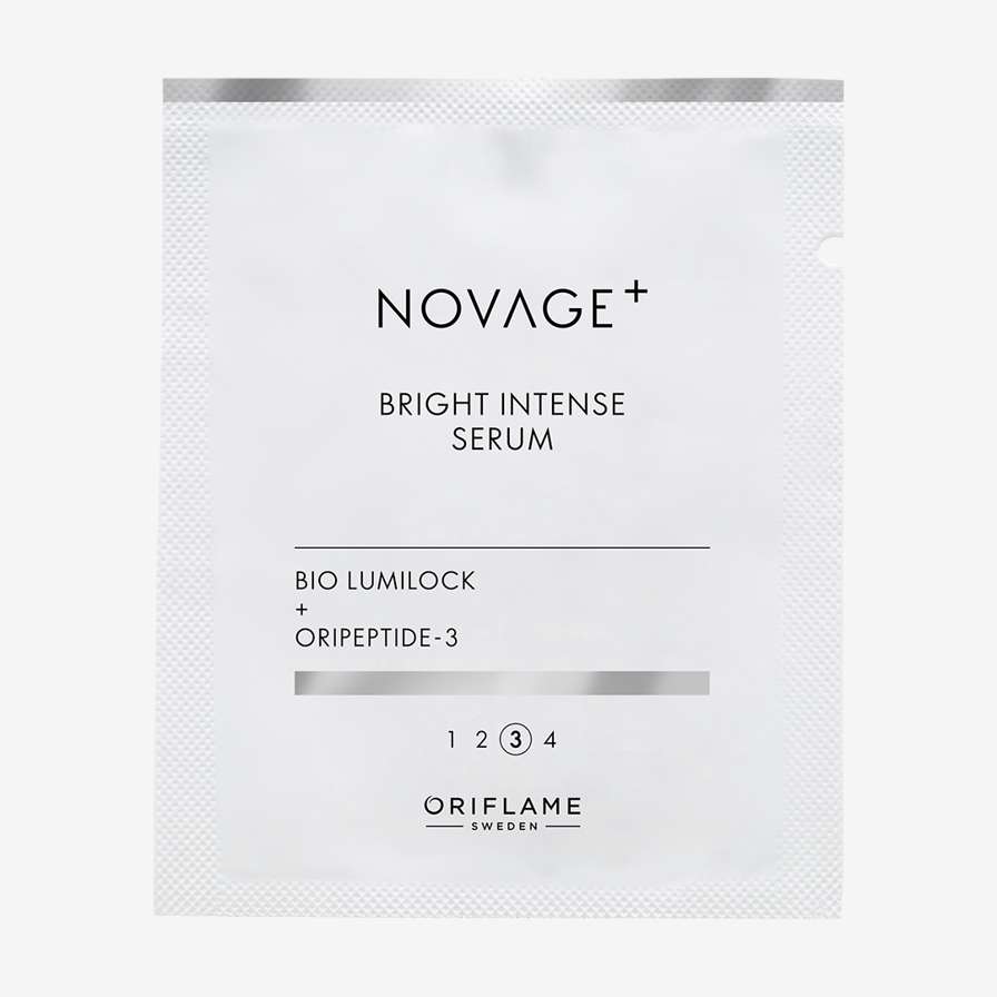 Сыворотка для лица против пигментации Novage+ Bright Intense (пробник)