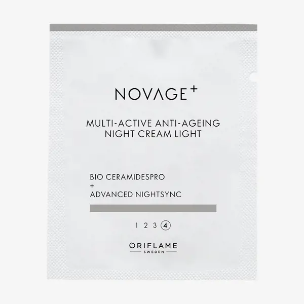 Amostra Creme de Noite Rico Multi-Active Anti-Ageing Novage+