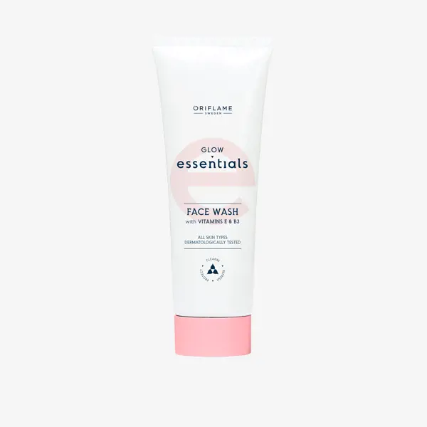 Nettoyant pour le Visage Glow Essentials aux Vitamines E et B3