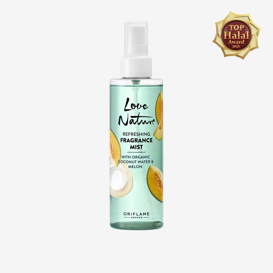 Refreshing Fragrance Mist with Organic Coconut Water & Melon