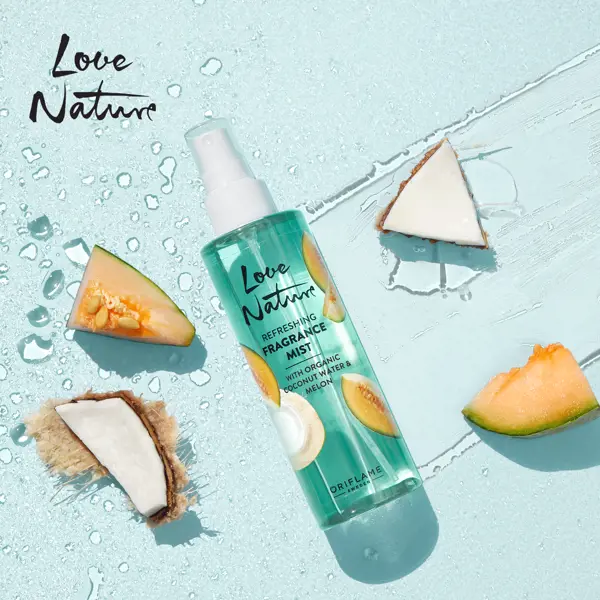 Refreshing Fragrance Mist with Organic Coconut Water & Melon