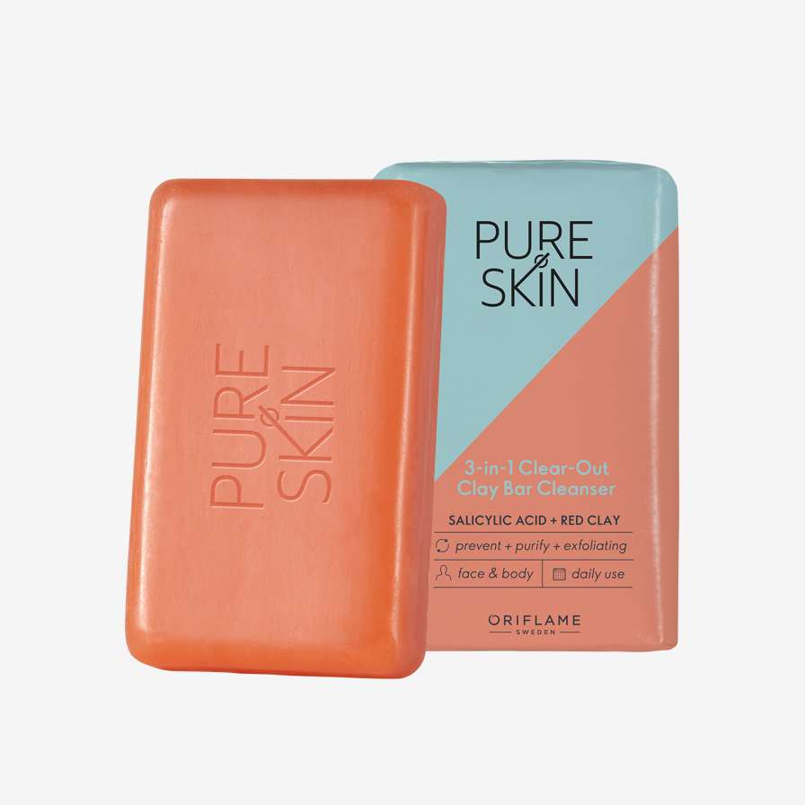 Pure Skin нүүр ба биеийн цэвэрлэгч саван