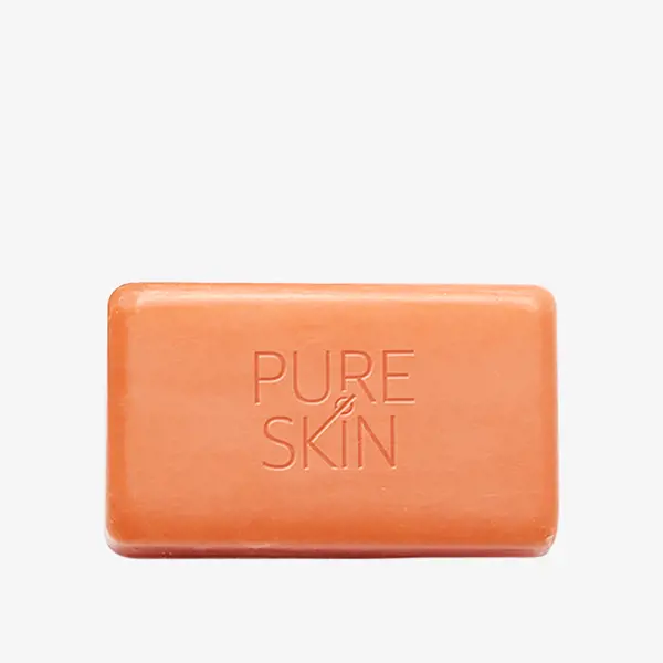 a close up of a bar of soap