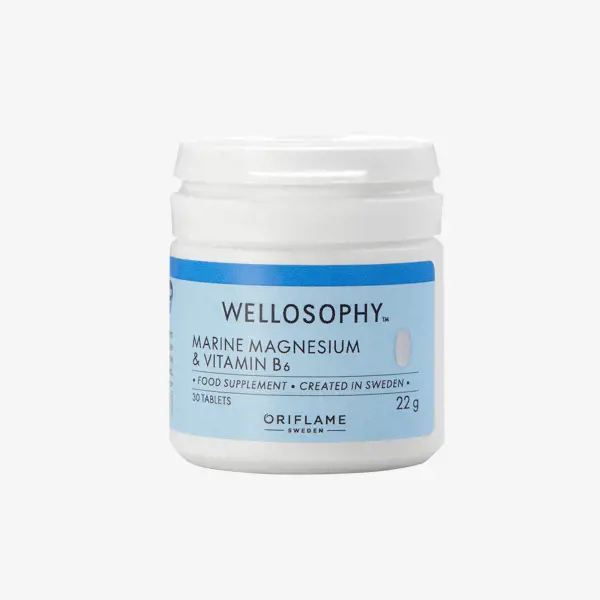 Θαλάσσιο Μαγνήσιο & Βιταμίνη B6 Wellosophy