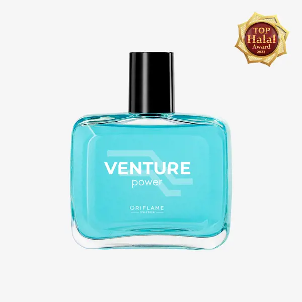 sebotol cairan berwarna biru