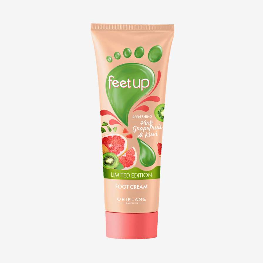 Osvěžující krém na nohy s růžovým grapefruitem a kiwi Feet Up
