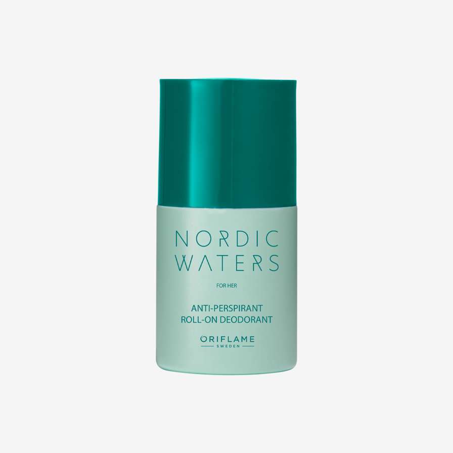 Nordic Waters qadınlar üçün diyircəkli dezodorant-antiperspirant