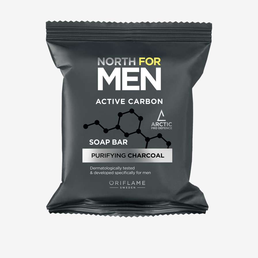 საპონი North For Men Active Carbon (ნორს ფო მენ ექთივ ქარბონ)