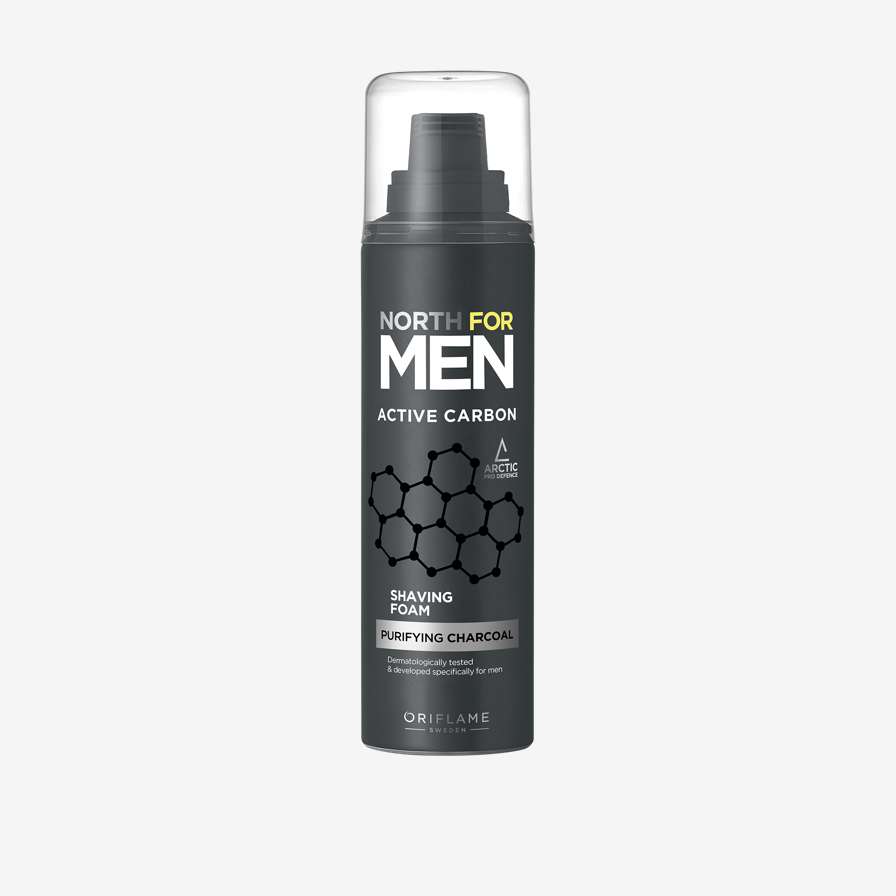 North for Men Active Carbon сахлын хөөс