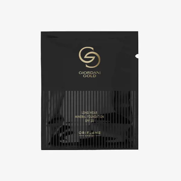 Дълготраен минерален фон дьо тен Giordani Gold SPF 20 - мостра