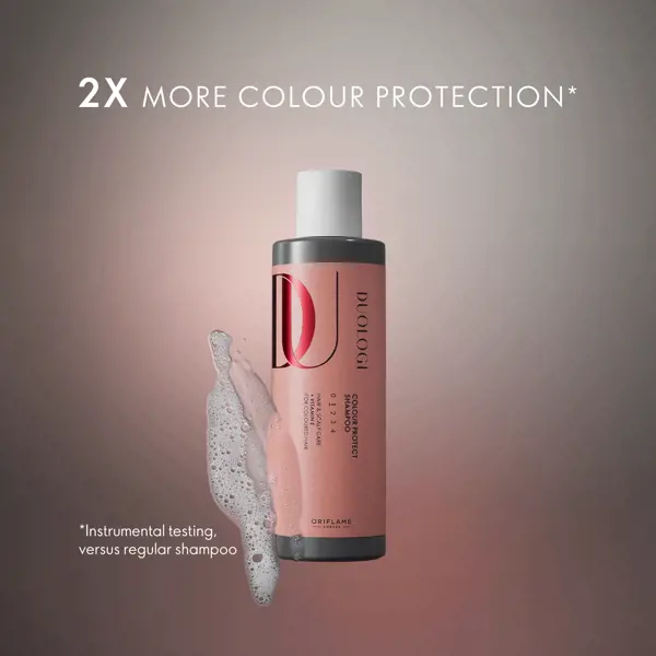 a bottle of shampoo with bubbles