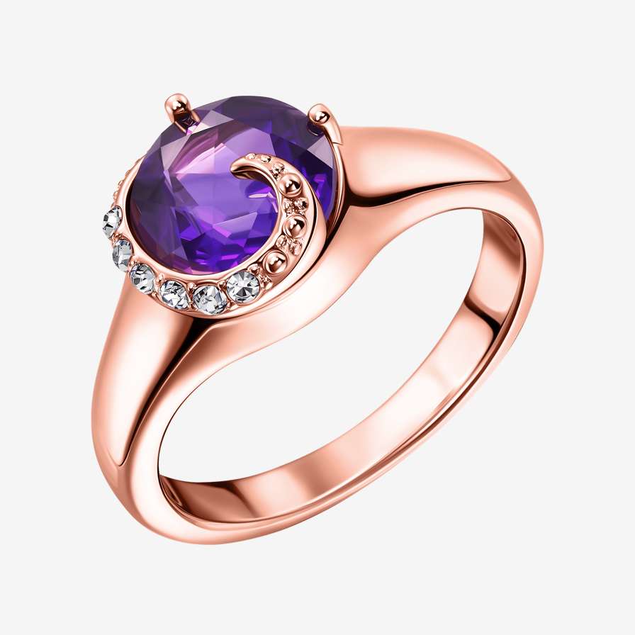 Sparkling Amethyst Ring