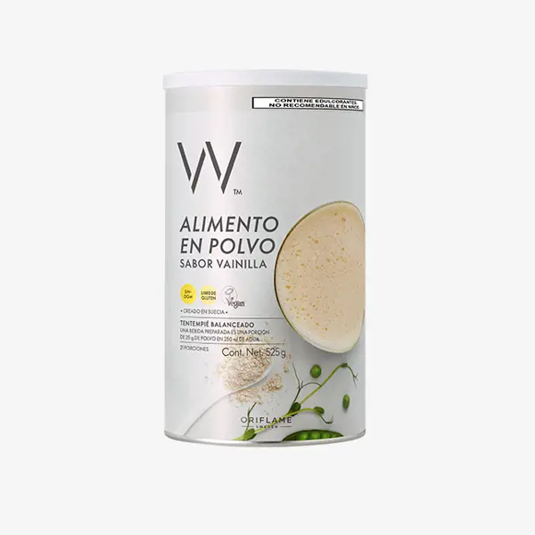 una lata de comida sobre fondo blanco