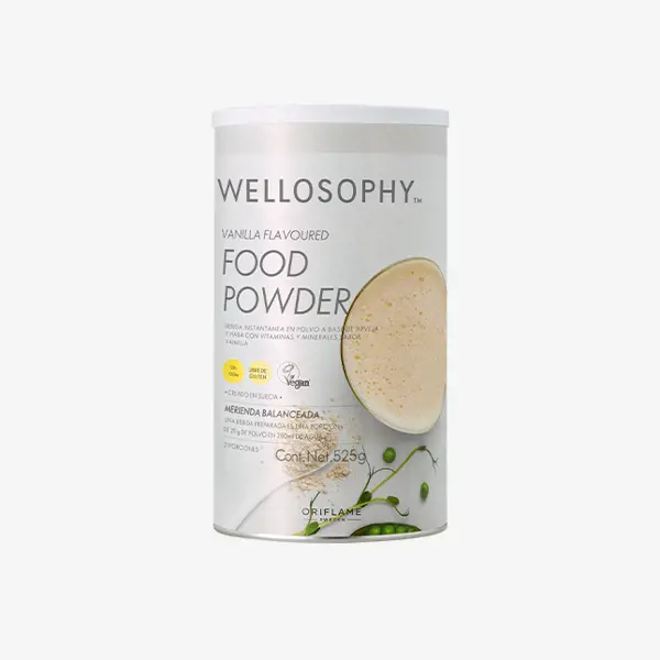 Bebida Instantánea en Polvo a Base de Arveja y Haba con Vitaminas y Minerales Sabor Vainilla - Vanilla Flavoured Food Powder “Wellosophy™”*