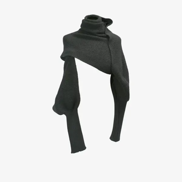 Многофункциональный шарф с рукавами