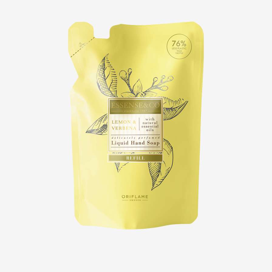 Essense&Co. Limone & Verbene flüssige Handseife Nachfüllpack