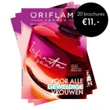 een tijdschrift met een rode fles