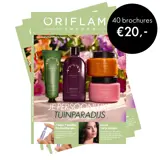 een tijdschrift met een verscheidenheid aan producten