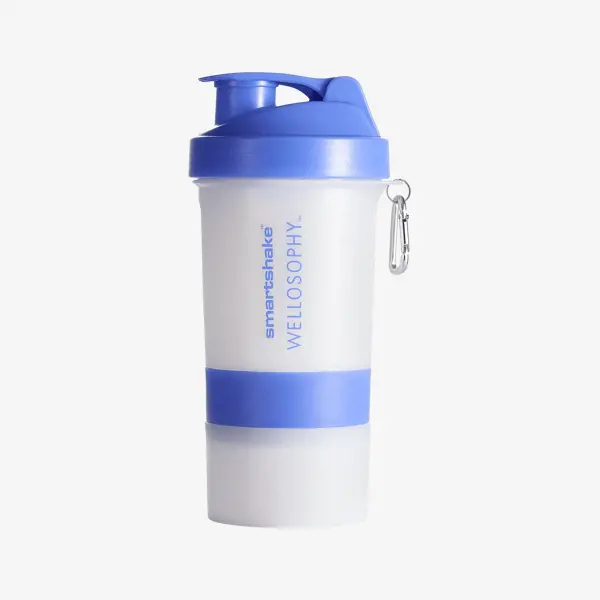 бело-голубой шейкер