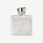 a white bottle of perfume