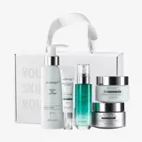 группа флаконов с кремом и гелем