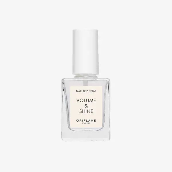 un flacon transparent avec une étiquette blanche