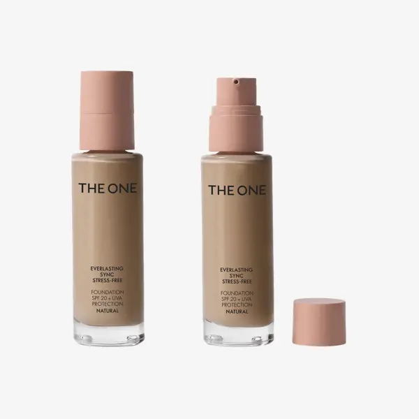 Base de Maquillaje Stress-Free Everlasting Sync FPS 20 + Protección UVA Natural THE ONE