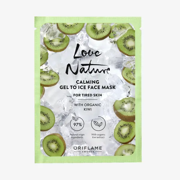 Love Nature Calming Gel to Ice nyugtató arcmaszk organikus kivivel