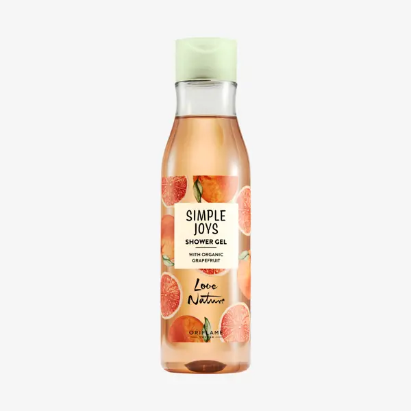 Simple Joys Organic Grapefruit Love Nature -suihkugeeli