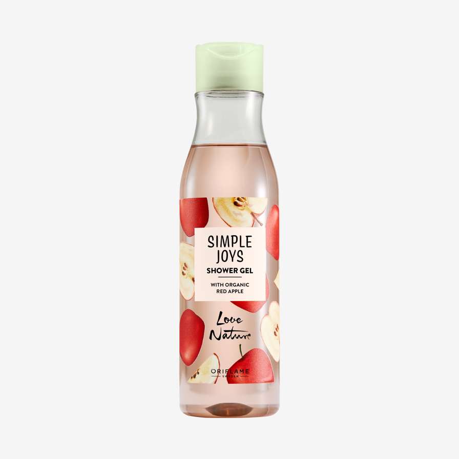 Simple Joys Shower Gel with Organic Red Apple Love Nature