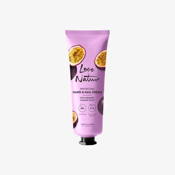 Crema de Manos y Uñas Protectora con Maracuyá Orgánica Love Nature