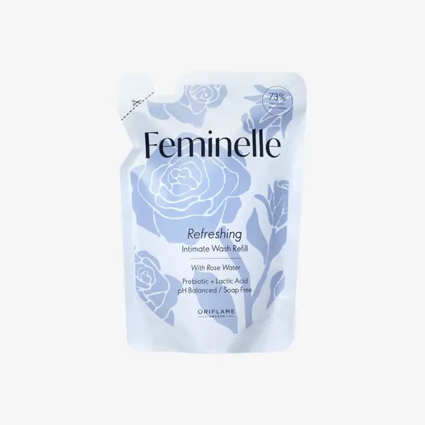 Refreshing Intimate Wash Refill with Rose Water