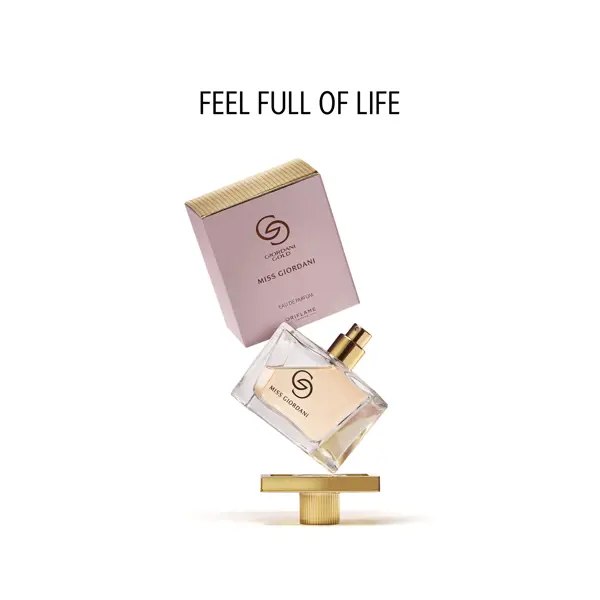 a perfume bottle with a box