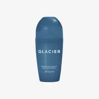un flacon de shampoing bleu