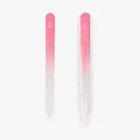 a close up of a nail file