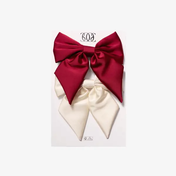 Заколки для волос с бантами