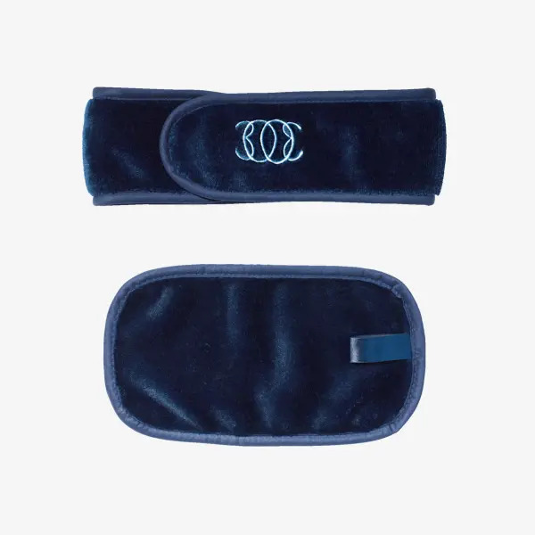 Set bentiță de păr & prosop demachiant