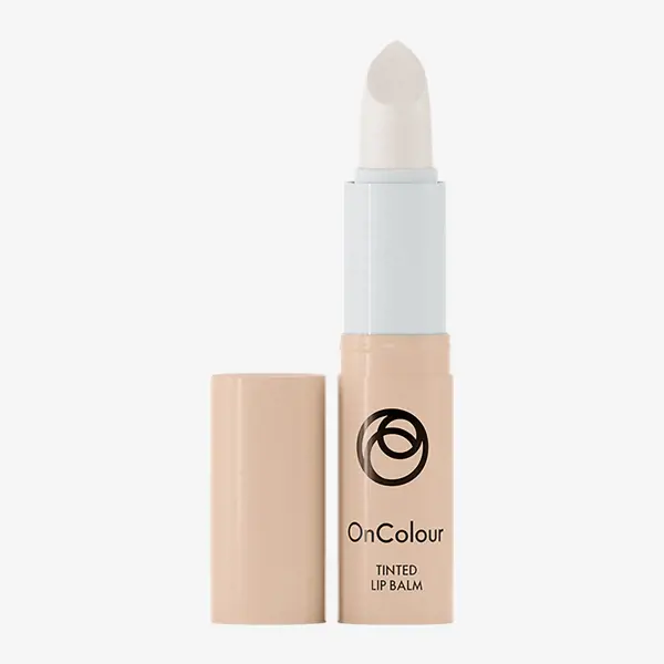 tampilan close-up lip balm