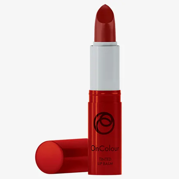 lipstik merah dengan tutup putih