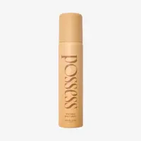 um frasco castanho de spray
