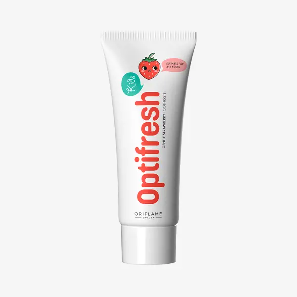 Pastă de dinți cu aromă de căpșuni Optifresh Kids