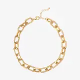 a gold chain necklace with diamonds