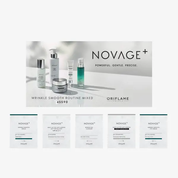 Novage+ Wrinkle Smooth сынама үлгілер жиынтығы