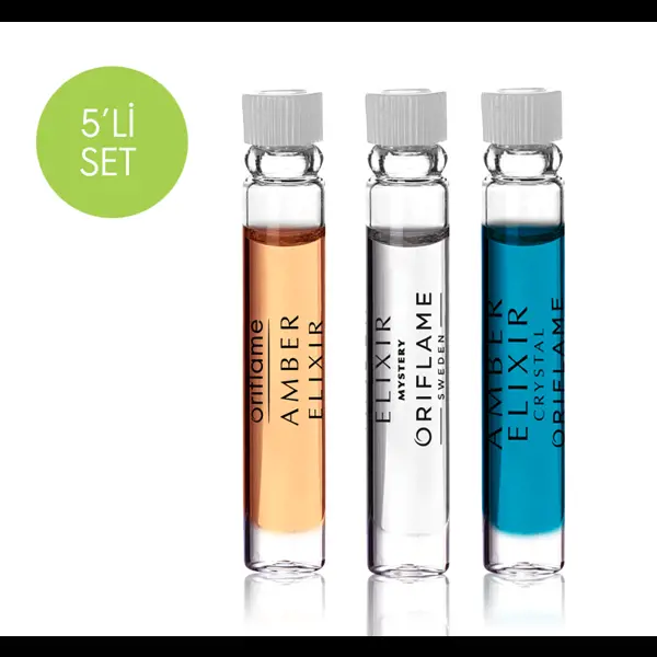 Amber Elixir 5'li Numune Seti